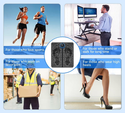 EaseWell EMS Foot Massage Mat – Instant Pain Relief & Deep Relaxation